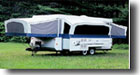 Camping tent trailer